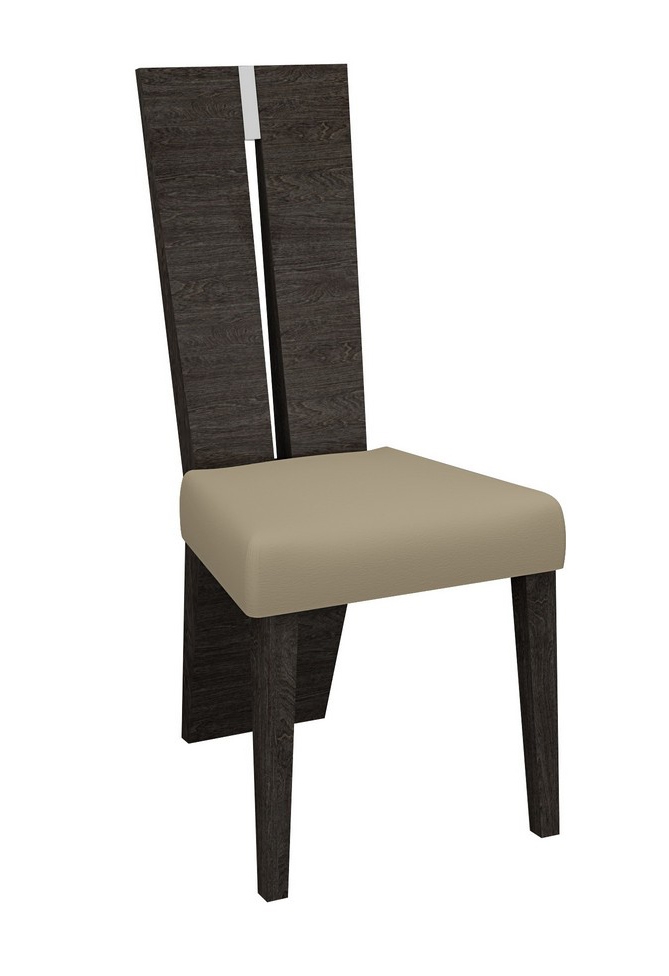 Contemporary Sleek Gray Dining Chair