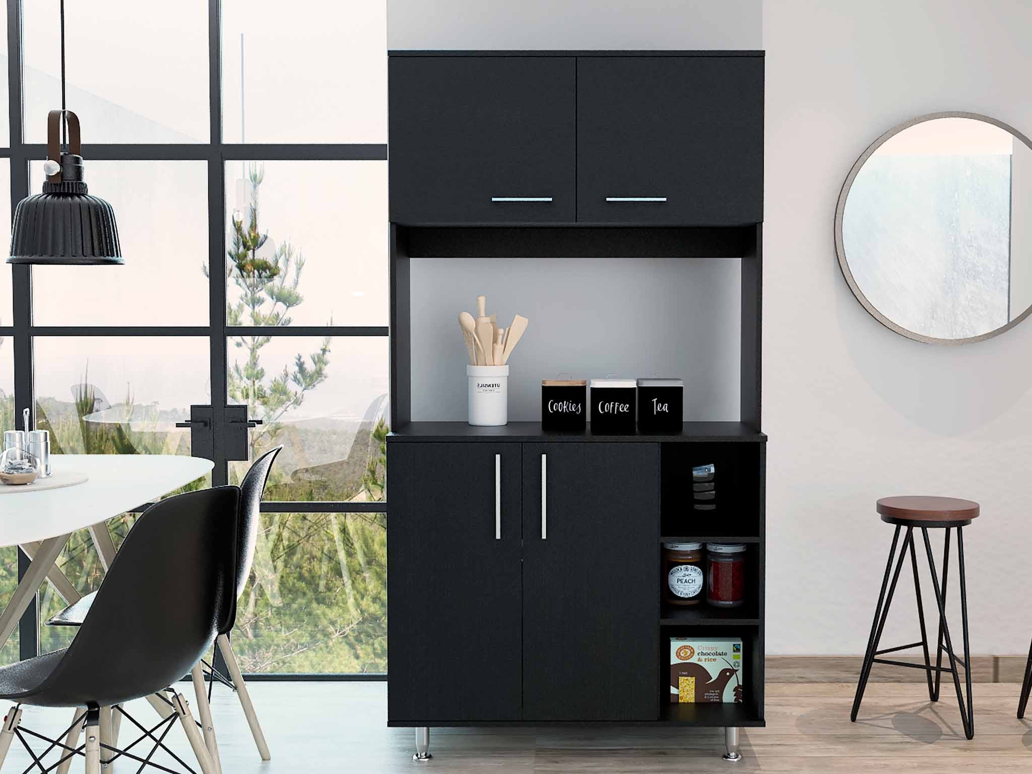 Sedona Black Kitchen Cabinet