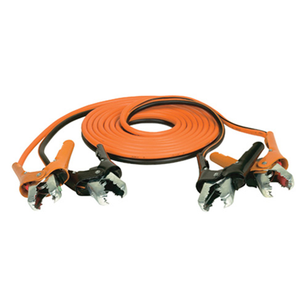 12FT 8GAUGE SET W/ BAG AND CINCH CLAMPS JUMPER CABLES