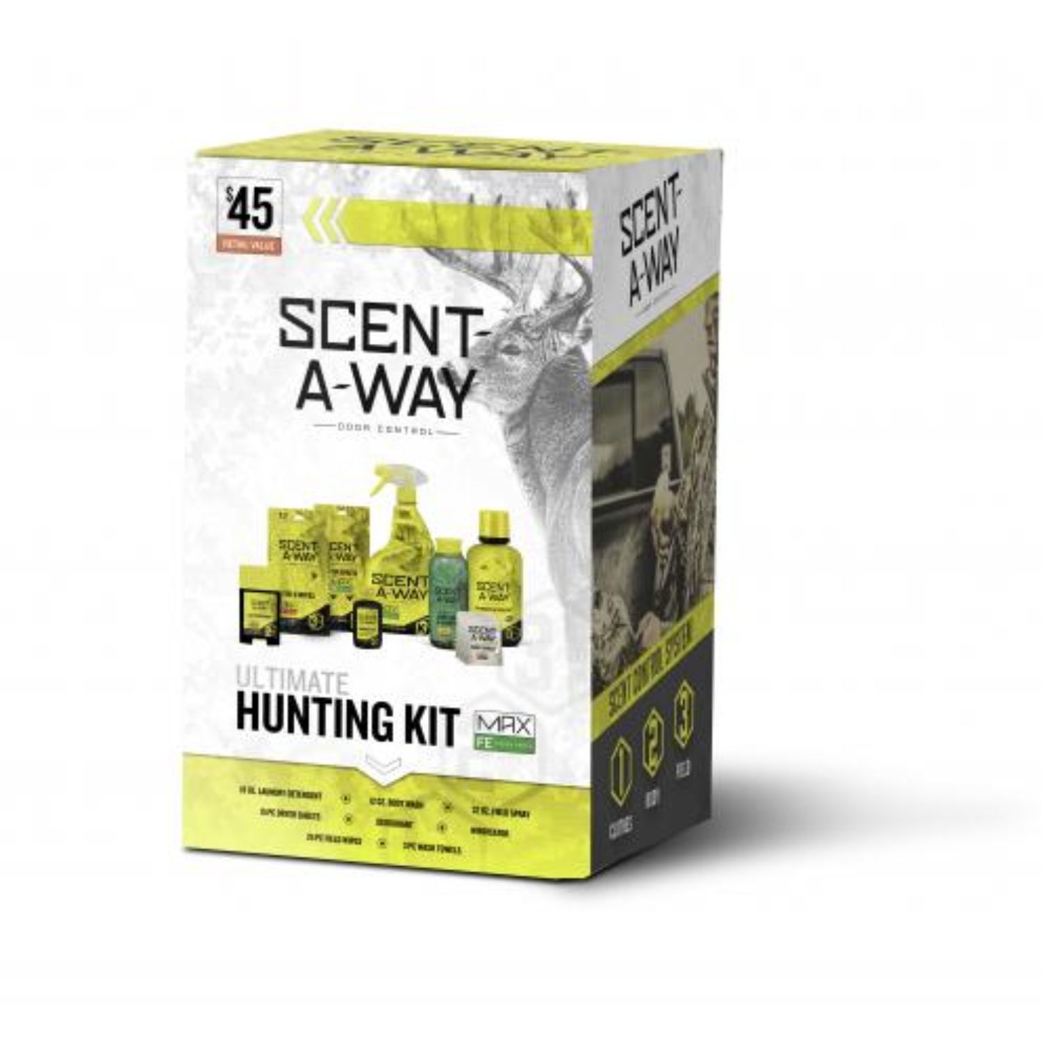 Hunters Specialties Scent Away Ult Hunting Kit Fresh Earth