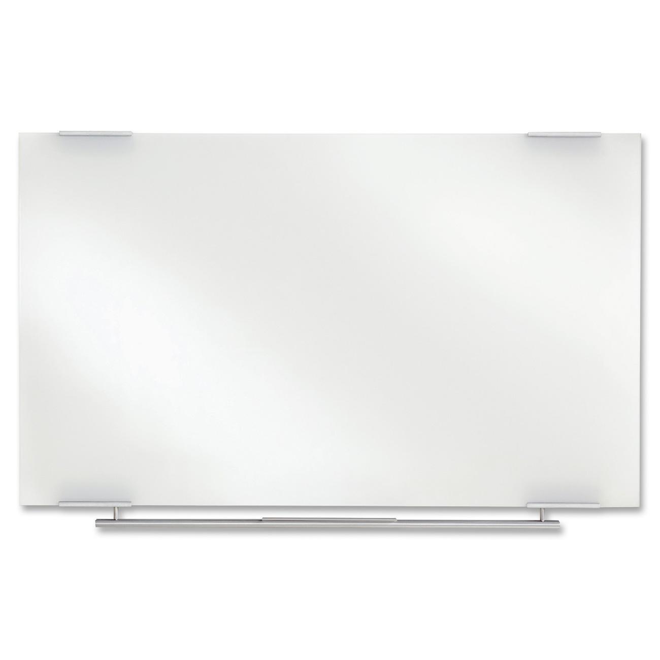 Clarity Glass Dry Erase Boards, Frameless, 72 x 36