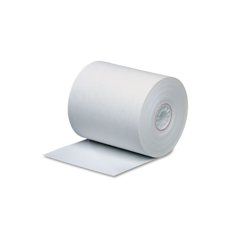 Direct Thermal Printing Thermal Paper Rolls, 3.13" x 273 ft, White, 50/Carton