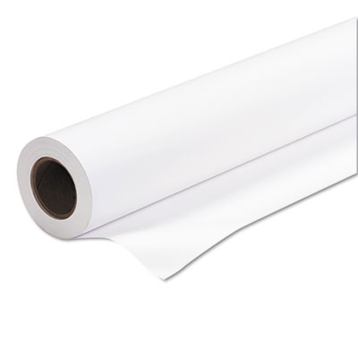 Amerigo Wide-Format Paper, 2" Core, 24 lb, 24" x 150 ft, Coated White
