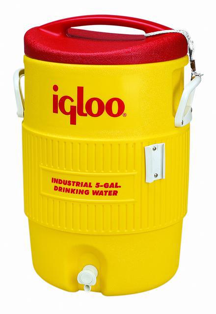 451 5G YELLOW/RED WATER COOLER