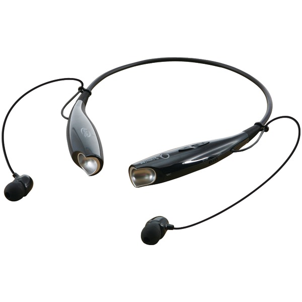 iLive iAEB25B Bluetooth Neckband & Earbuds (Black)