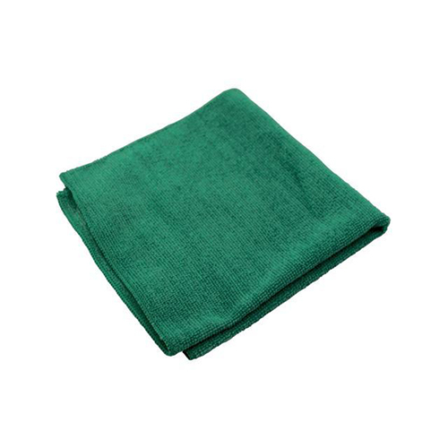 Lightweight Microfiber Cloths, 16 x 16, Green, 240/Case