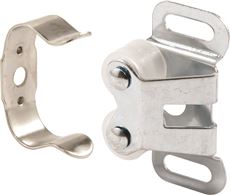 PRIME-LINE DOUBLE ROLLER CATCH, ZINC PLATED, 5 PER PACK