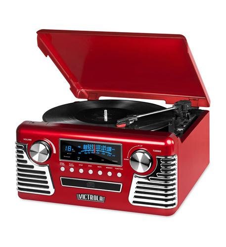 Bluetooth Stereo Turntable with CD