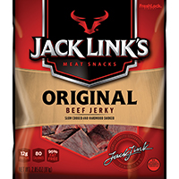 Jack Links 10000007611 Beef Jerky, 2.85 oz, Original