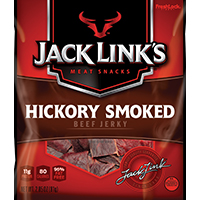 Jack Links 10000007609 Beef Jerky, 2.85 oz, Original, Smoked