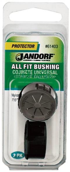 All Fit 61403 Insulated Conduit Bushing, 7/8 X 9/16 in, Nylon