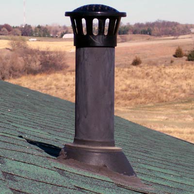 Roof Vent Guard (pack of 12 in black)
