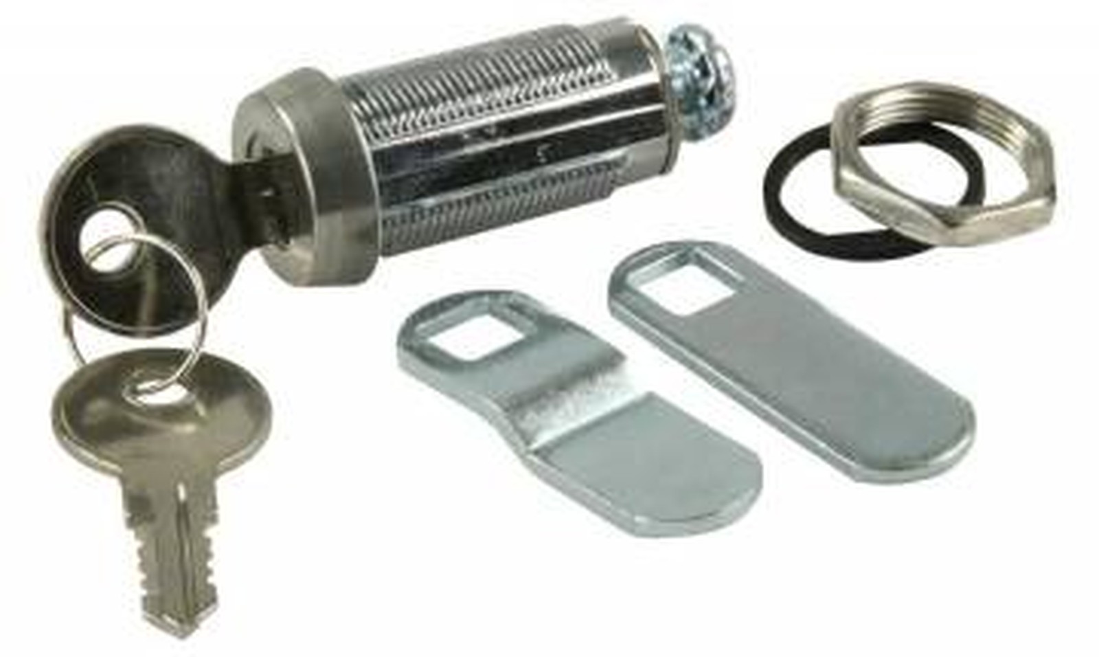 1-3/8In Keyed Compartment Lock, Deluxe