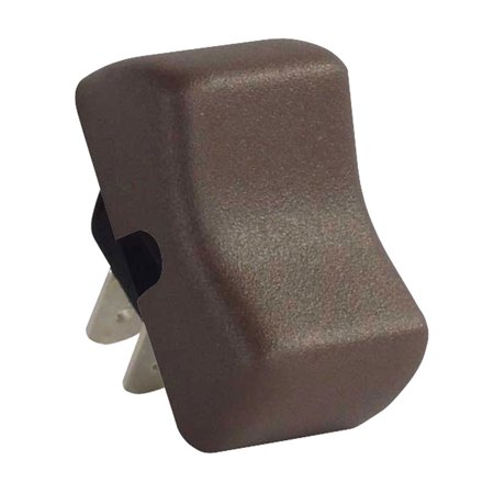 SINGLE REPLACEMENT ON/OFF ROCKER SWITCH, BROWN