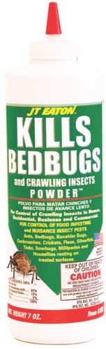 JT EATON� KILLS BEDBUGS AND CRAWLING INSECTS POWDER, 7 OZ. PUFFER BOTTLE