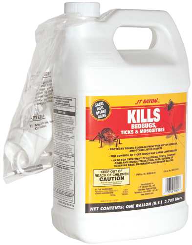 JT EATON� KILLS BEDBUGS, TICKS AND MOSQUITOES, 1 GAL. CONTAINER WITH SPRAYER