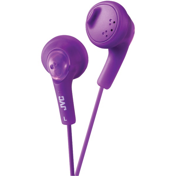 JVC HAF160V Gumy Earbuds (Violet)