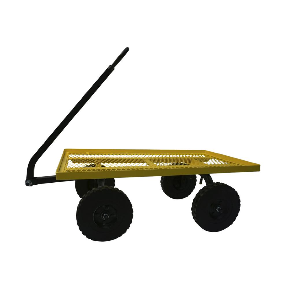 CART FLATBED 600# YELLOW