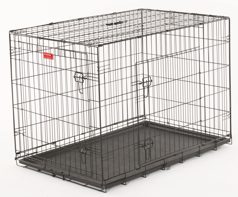 42"L LUCKY DOG TRAINING CRATE, 2-DR