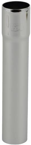 KEENEY� BRASS EXTENSION TUBE, POLISHED CHROME, 17 GAUGE, 1-1/4X12 IN.