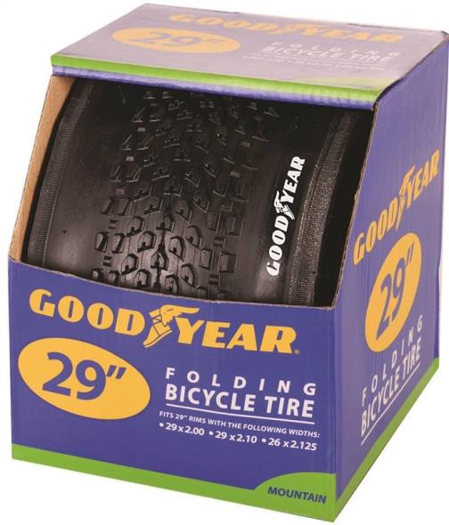 Goodyear 91065 Folding Road Tire, For Use With 29 in x 2 - 2-1/8 in Rim, Black