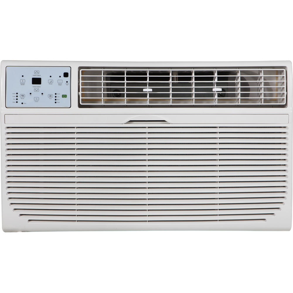 Through the Wall Air Conditioner with Remote Control, 12,000 BTU, 230V, 2016 Energy Star, White