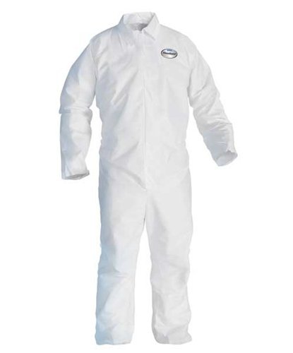 A20 Breathable Particle Protection Coveralls, 4X-Large, White, 20/Carton