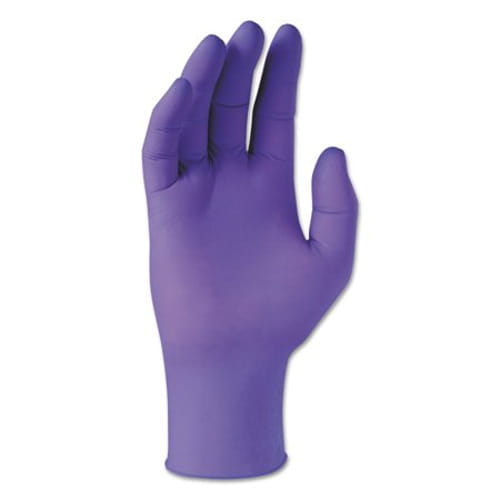 Kimberly Clark Nitrile Exam Gloves, Purple, Small, 100 Gloves 