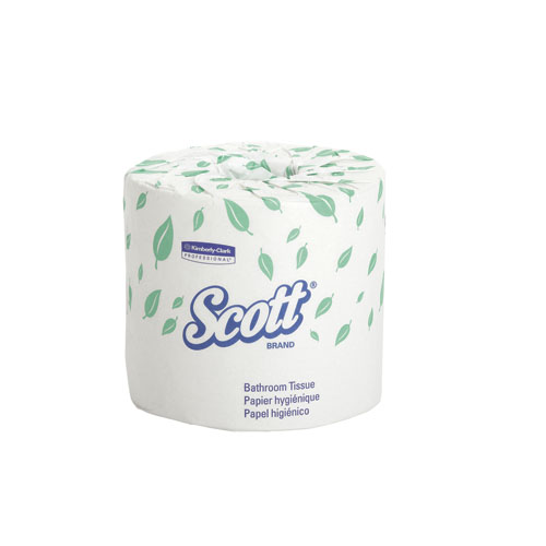 Kimberly-Clark Scott 2 Ply Standard Toilet Paper, 80 Rolls 