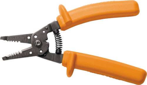 KLEIN INSULATED WIRE STRIPPER AND CUTTER 8 IN.