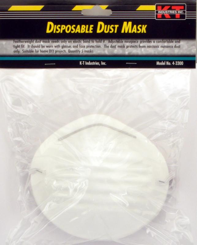 4-3300 5Pk Disp Dust Mask - Respirator