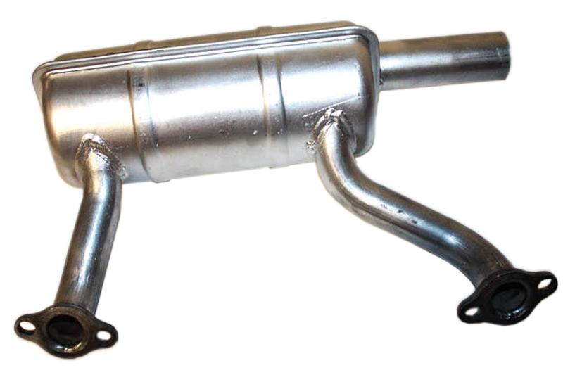 Muffler fits 7000 Series and 18-28hp Courage Series twin cylinder vertical shaft engines, Kohler Engine Parts