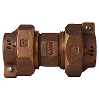 Legend Valve 313-214NL Pack Joint Union, 3/4 in, CTS X CTS, Bronze