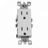S02-05325-0WS White Ground Outlet