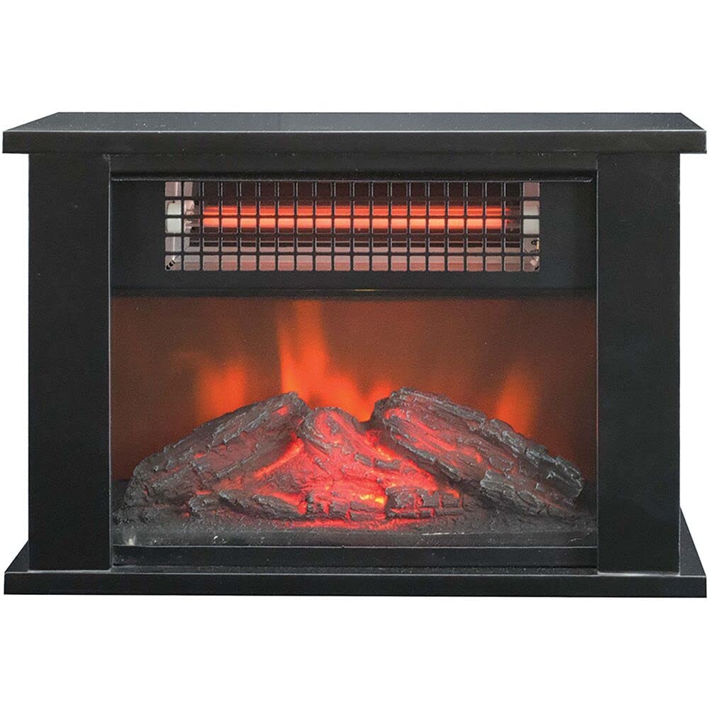 1000W Tabletop Infrared Fireplace Space Heater