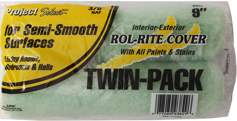 2 Pack 3/8 In. X9 Roller Cover