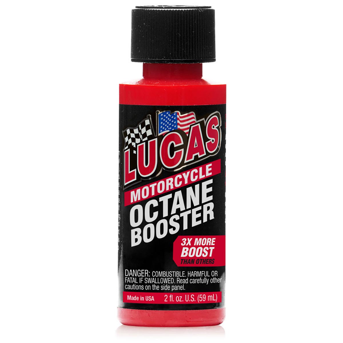 Lucas Oil Motorcycle Octane Booster - 2 Ounce