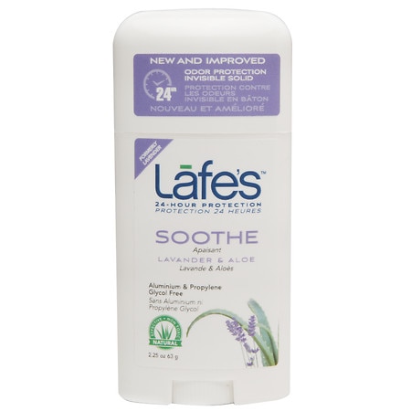 Lafe's Natural Body Care Natural and Organic Deodorant Stick - Lavender - 2.5 oz (1x2.25 OZ)