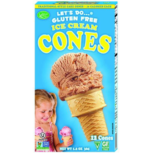 Let's Do Ice Cream Cones Gluten Free (12x1.2 Oz)