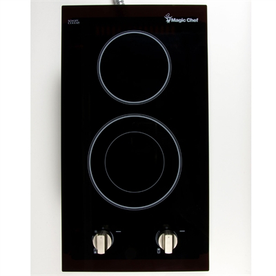 12" Built-In Electric Cooktop - 2 Elements (240V)