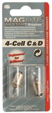 REPLACEMENT BULB FOR FLASHLIGHT 4 D BATTERIES  2 PACK