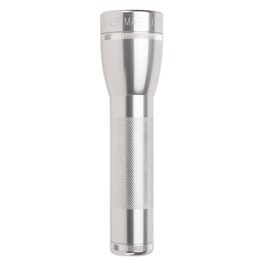 MAGLITE LED 2-Cell C Flashlight Silver