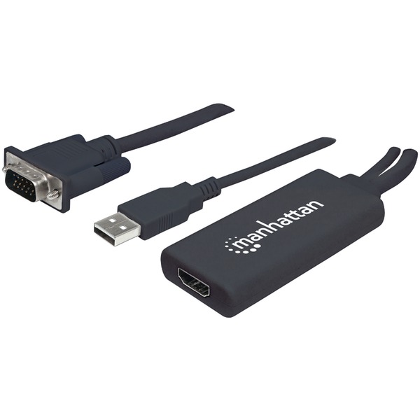 Manhattan 152426 VGA & USB to HDMI Converter