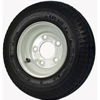 Martin Wheel DM408B-5I Tire Bias, 480-8, 8 X 3-3/4 in Rim, 590 lb, 60 psi, Steel Wheel
