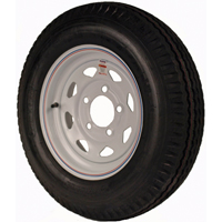Martin Wheel DM452C-5C-I Tire Bias, 530-12, 12 X 4 in Rim, 1045 lb, 80 psi