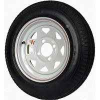 Martin Wheel DM412B-4C-I Tire Bias, 480-12, 12 X 4 in Rim, 1120 lb, 60 psi