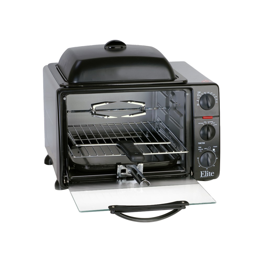 Elite Cuisine Ero-2008S Mulitifunction Toaster Oven 0.8Cf
