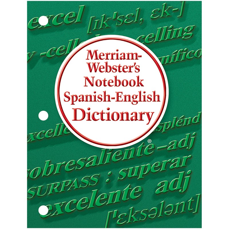 Notebook Spanish-English Dictionary