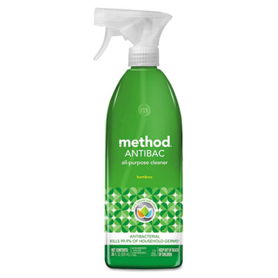 Antibac All-Purpose Cleaner, Bamboo, 28 oz Spray Bottle