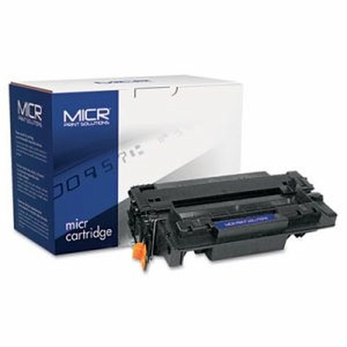 Compatible with CE255XM MICR High-Yield Toner, 12,500 Page-Yield, Black